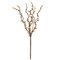 Artificial Butter Cake Berry Pick 12 Inch Curly Stem Neutral Home Decor Spray Set of 4